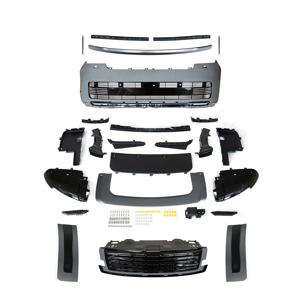 SV-Style Front Bumper Kit - Painted Injection-Moulded PP