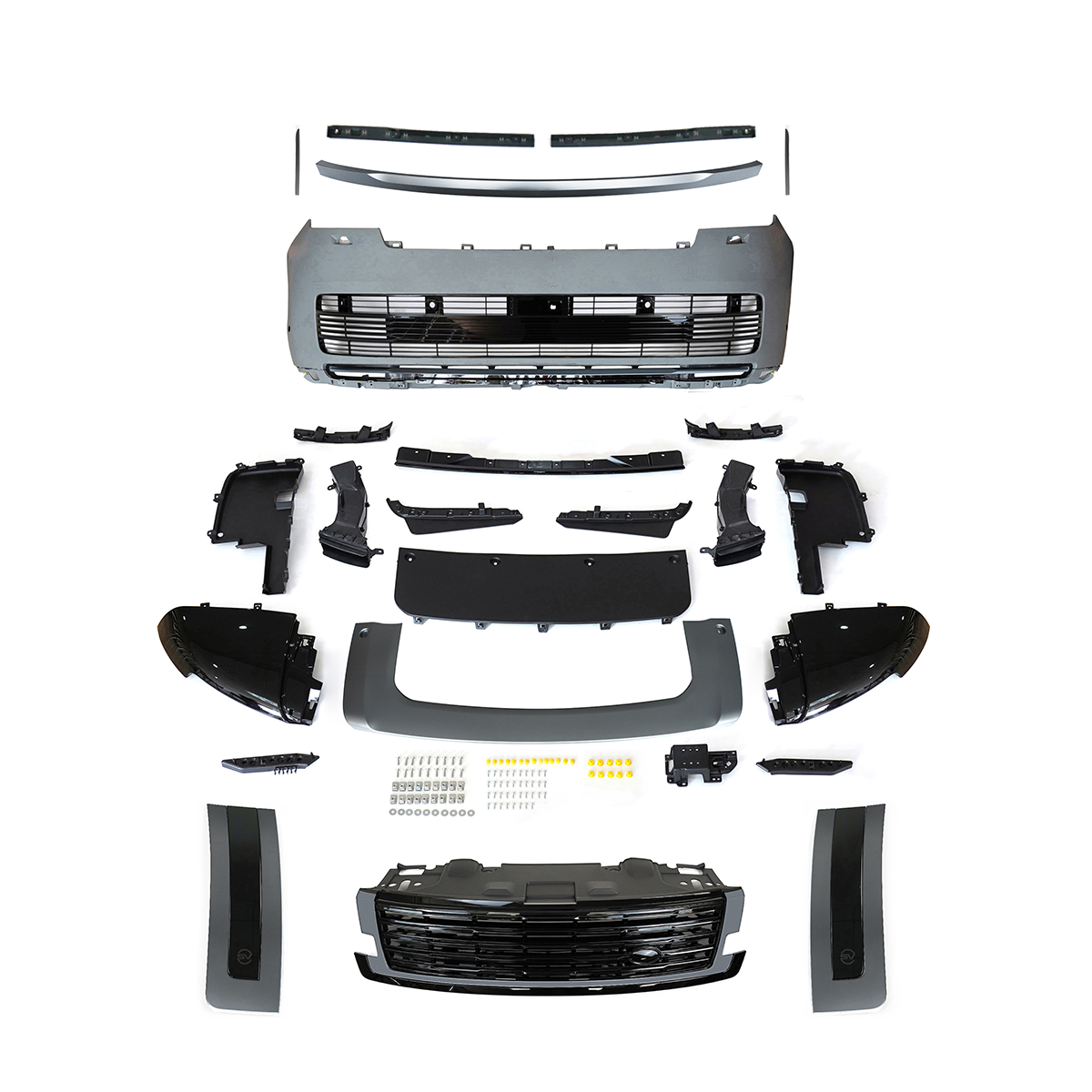 SV-Style Front Bumper Kit - Painted Injection-Moulded PP