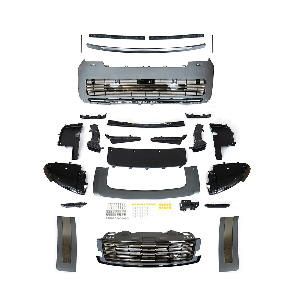 SV-Style Front Bumper Kit - Painted Injection-Moulded PP