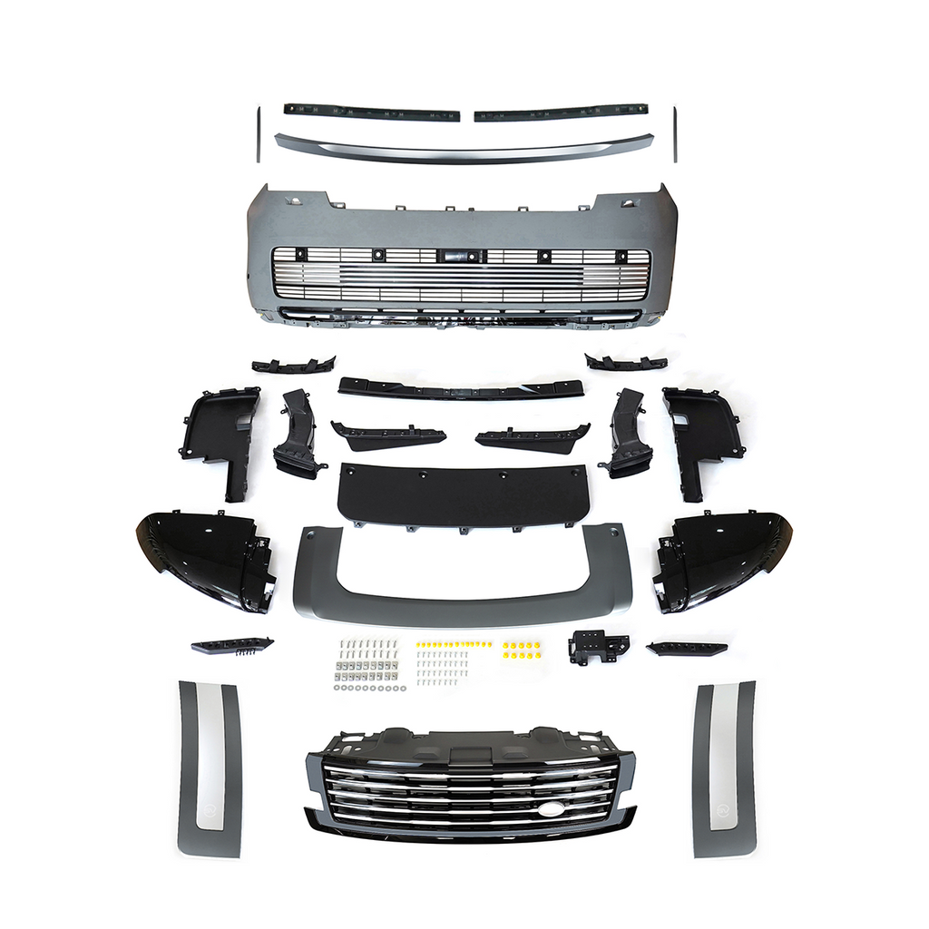 SV-Style Front Bumper Kit - Painted Injection-Moulded PP