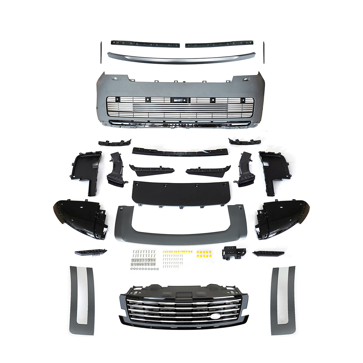 SV-Style Front Bumper Kit - Painted Injection-Moulded PP