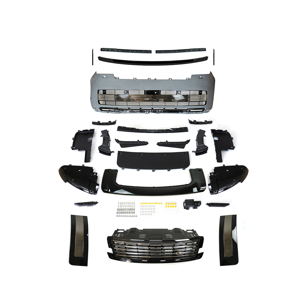 SV-Style Front Bumper Kit - Painted Injection-Moulded PP