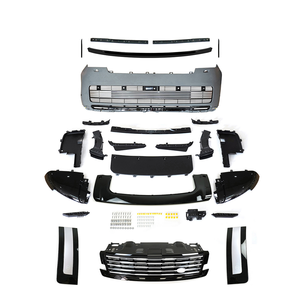 SV-Style Front Bumper Kit - Painted Injection-Moulded PP