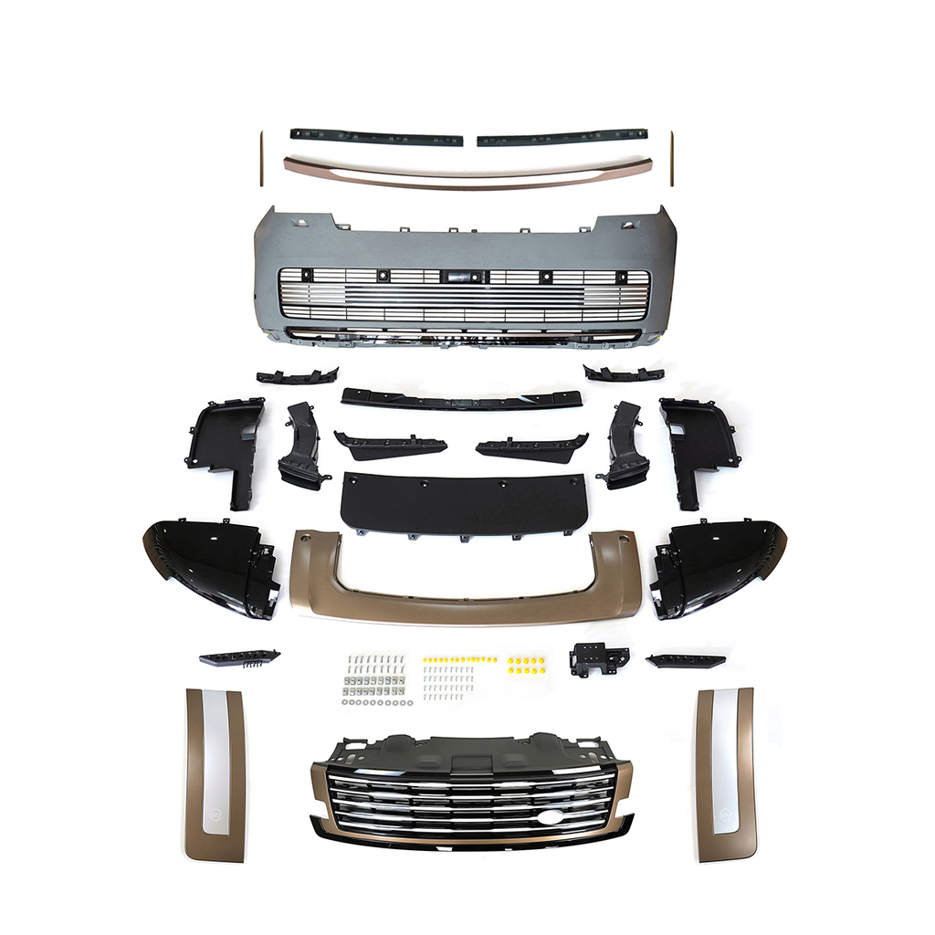 SV-Style Front Bumper Kit - Painted Injection-Moulded PP