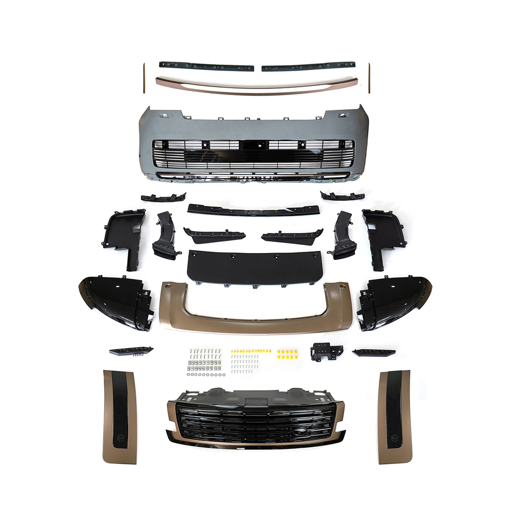 SV-Style Front Bumper Kit - Painted Injection-Moulded PP