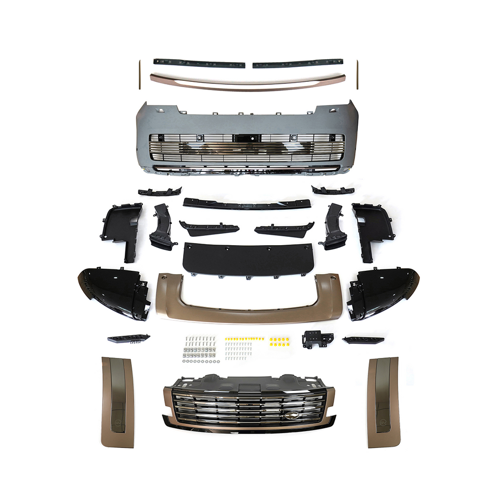 SV-Style Front Bumper Kit - Painted Injection-Moulded PP