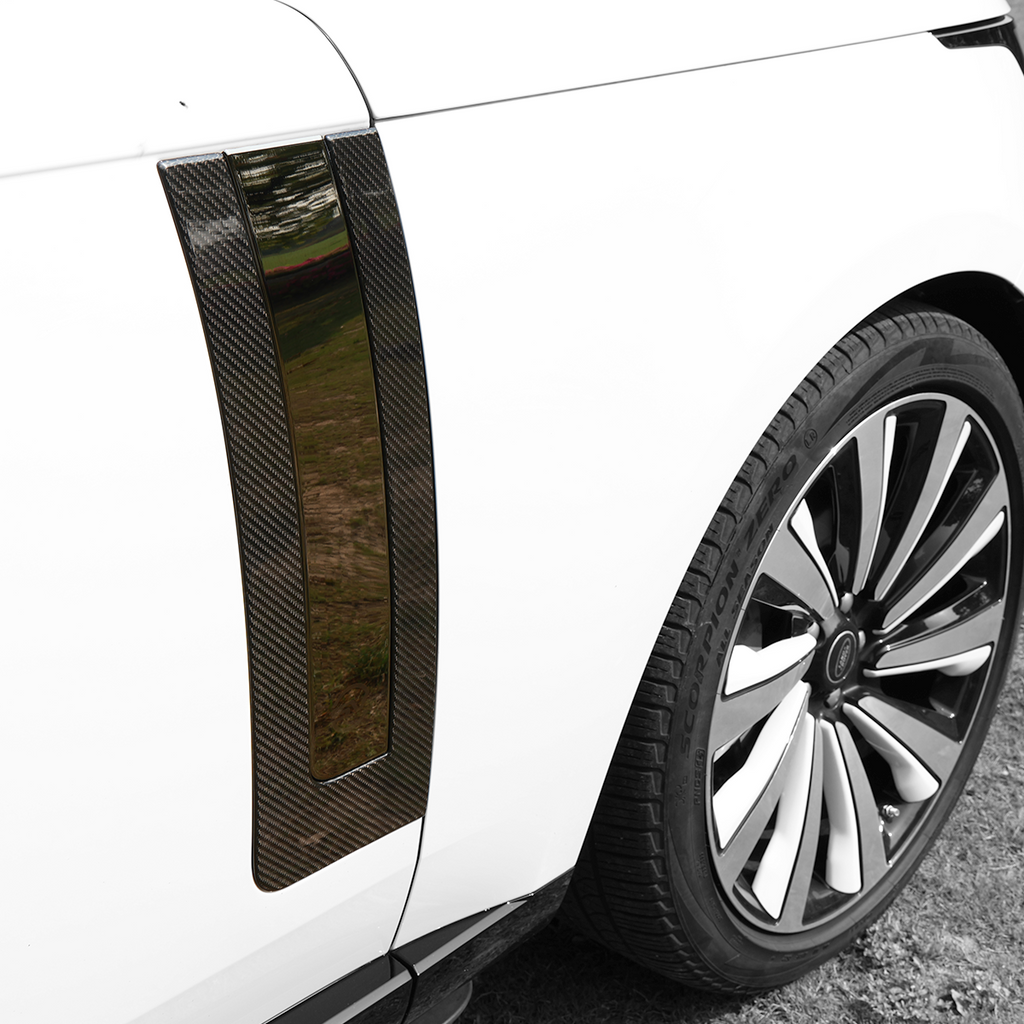 Dry Carbon Side Vents - Fits Range Rover L460 (2023+), Multiple Finishes