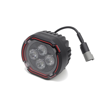 Dual-Function Round LED Spotlight with Amber Halo for Ineos Grenadier