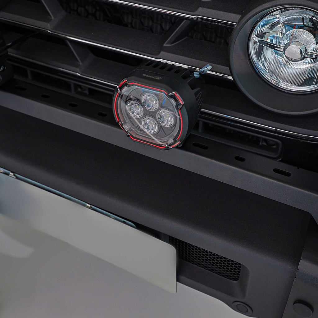 Front Bumper Spotlight Mount Bracket for INEOS Grenadier - Steel Auxiliary Light Bar