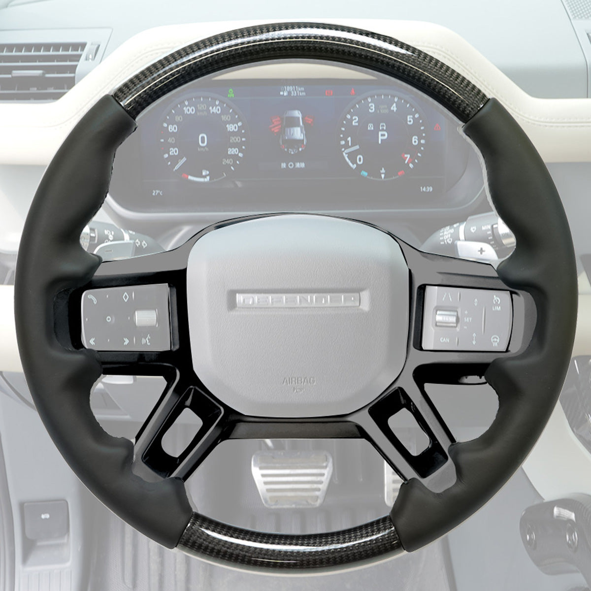 Performance Steering Wheel  ¨C Carbon Fiber + Nappa / Carbon+Alcantara /Alcantara/Nappa Options