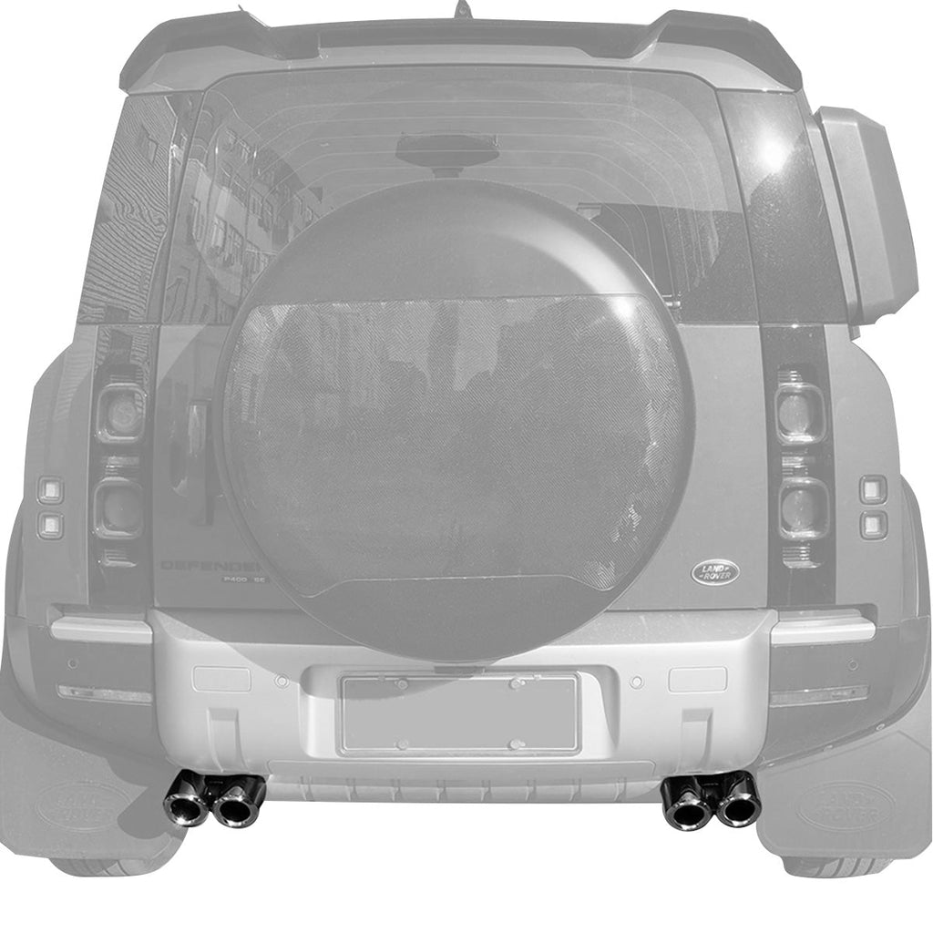 Quad Exhaust Tip Kit