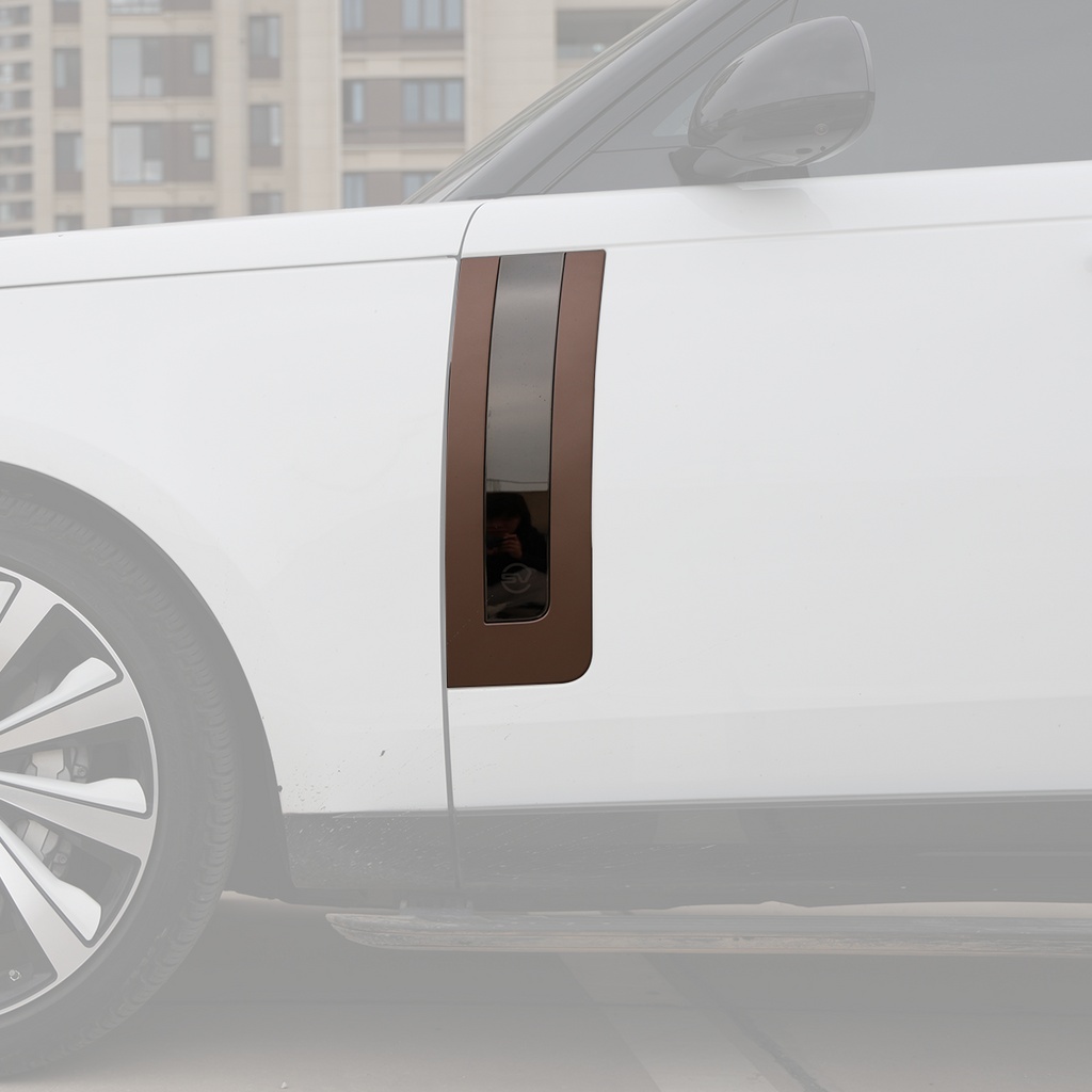 Front Grille Upgrade Kit in ABS and Chrome for Range Rover Sport L460