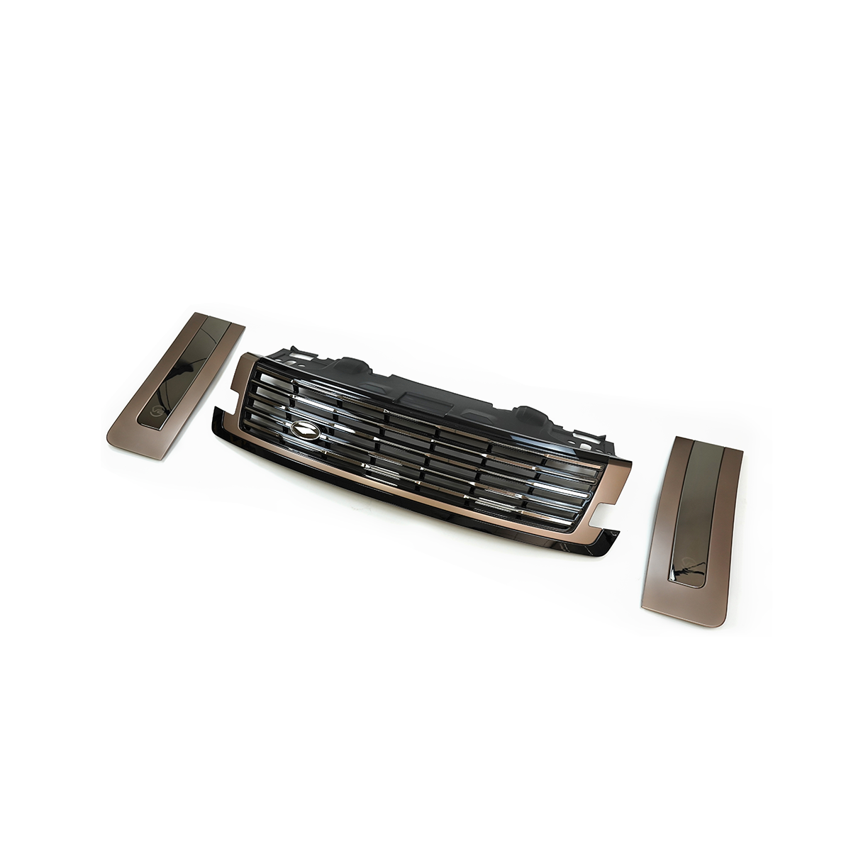 Front Grille Upgrade Kit in ABS and Chrome for Range Rover Sport L460