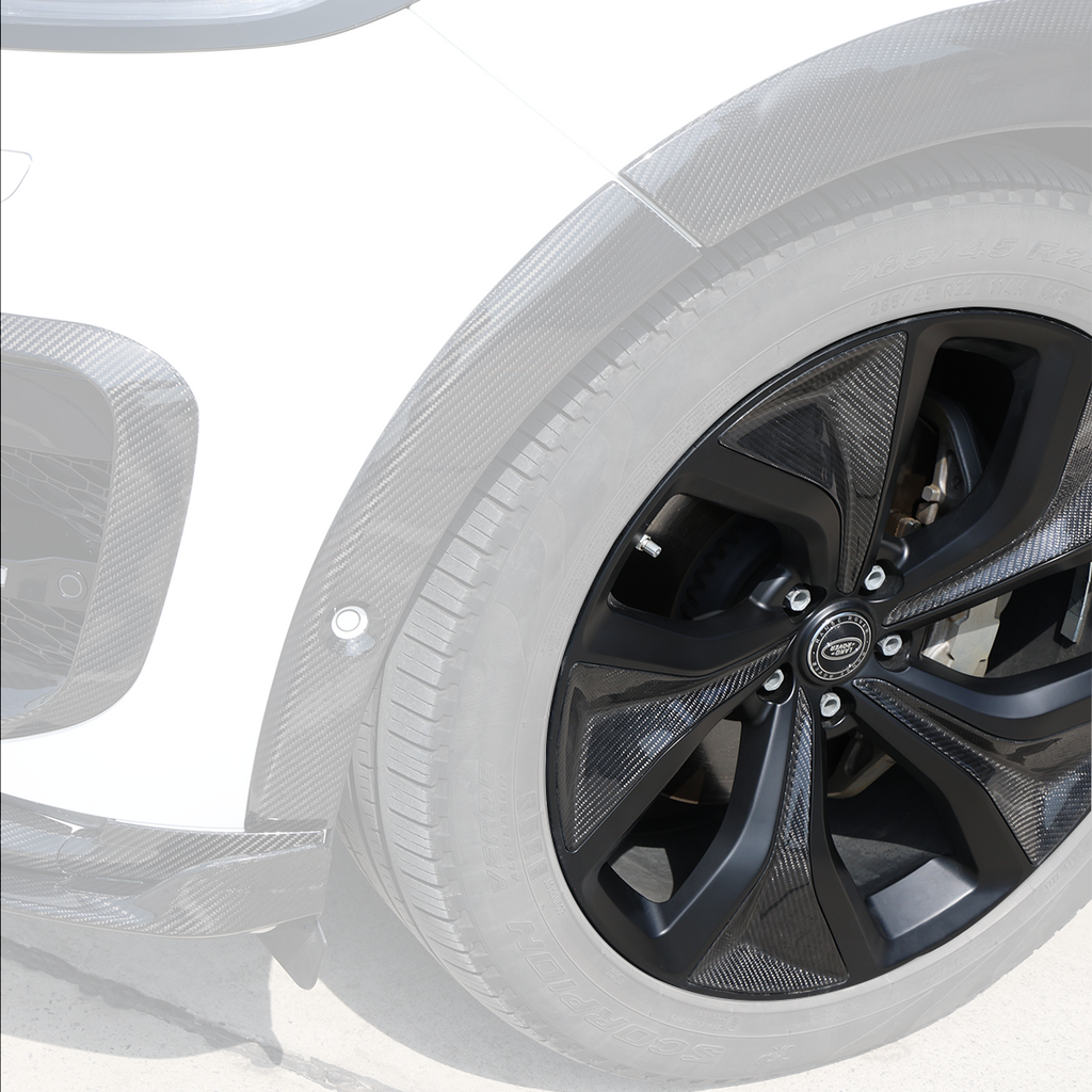 Forged alloy wheels with carbon fibre accents for Range Rover Sport L461