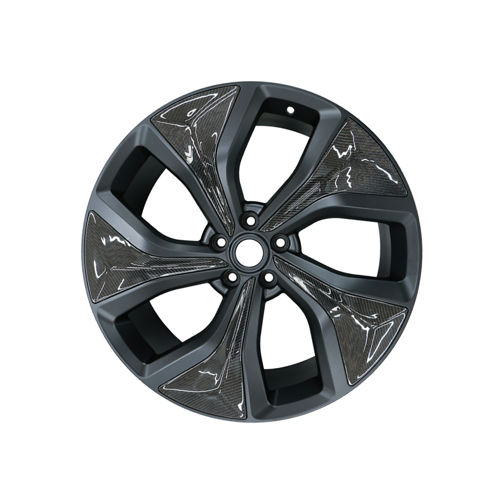 Forged alloy wheels with carbon fibre accents for Range Rover Sport L461