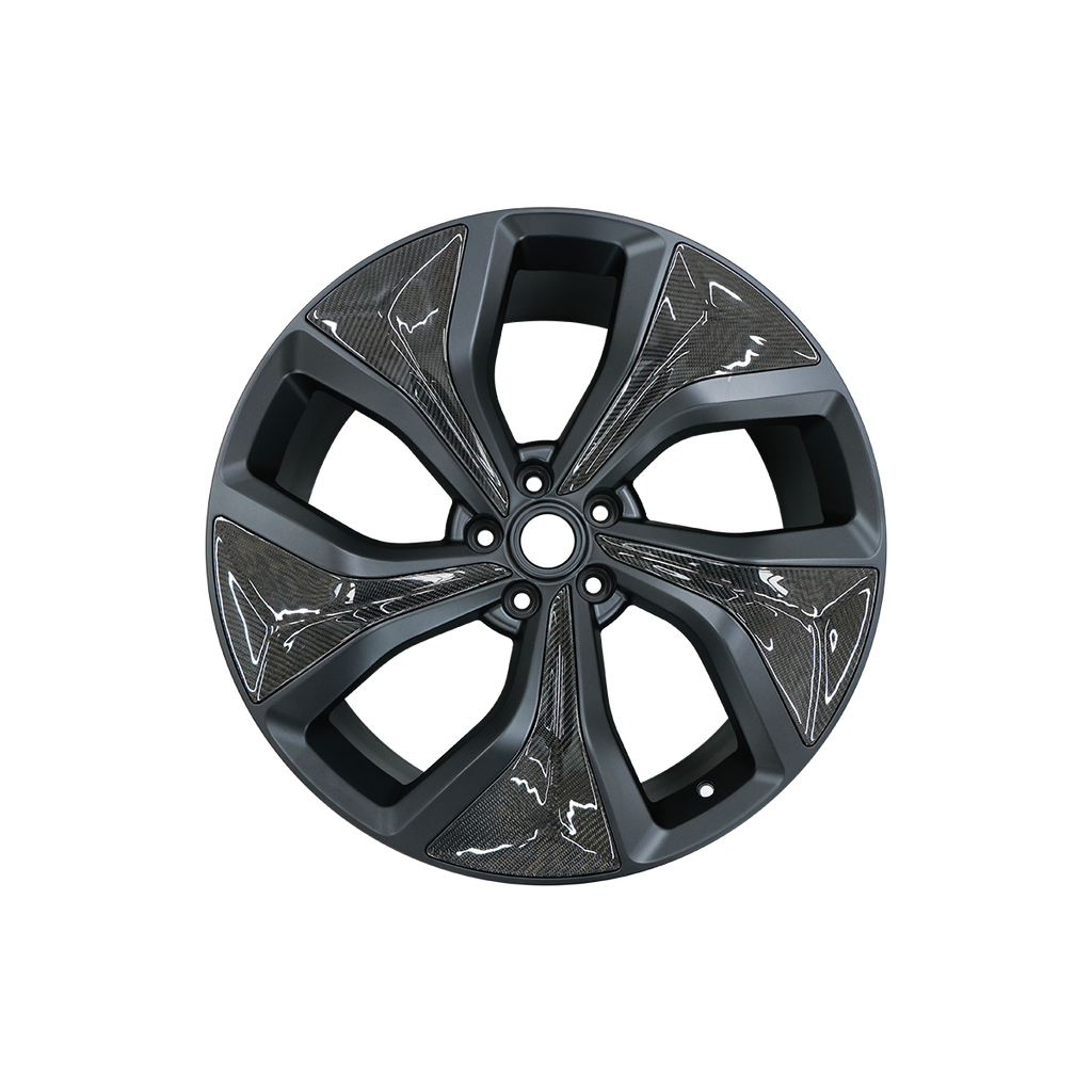Forged alloy wheels with carbon fibre accents for Range Rover Sport L461
