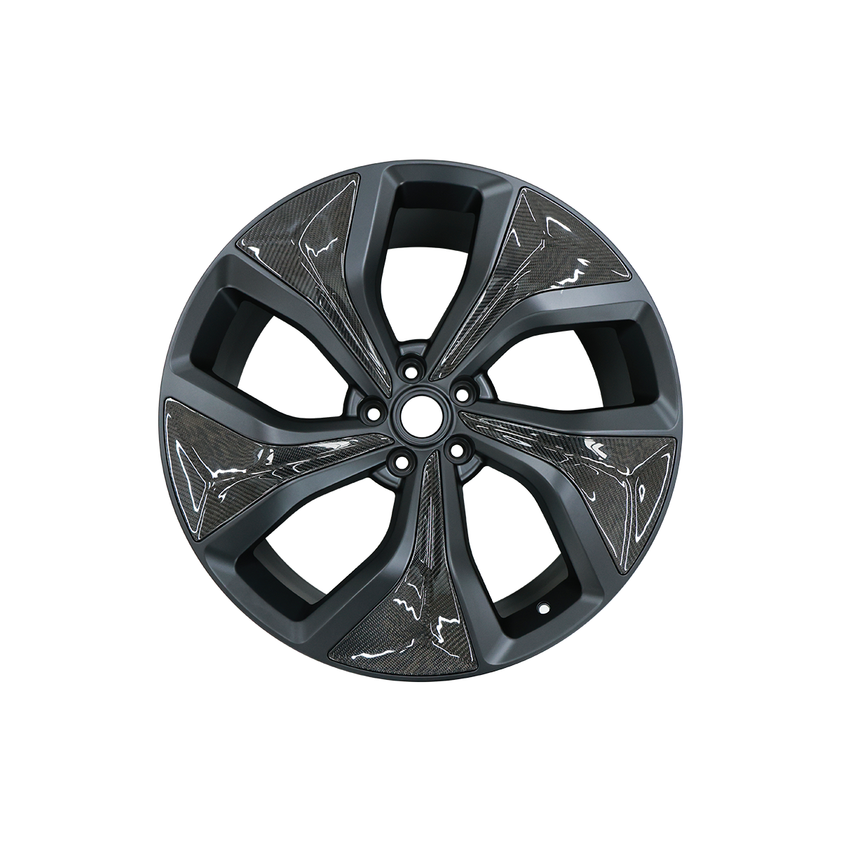 Forged alloy wheels with carbon fibre accents for Range Rover Sport L461