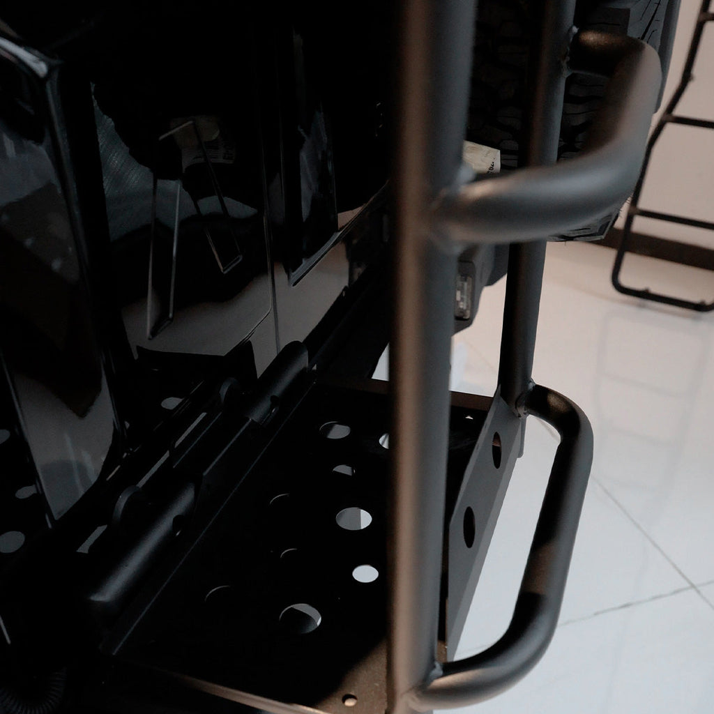 Rear Door Ladder for INEOS Grenadier - Steel Bolt-On Tailgate Access Ladder