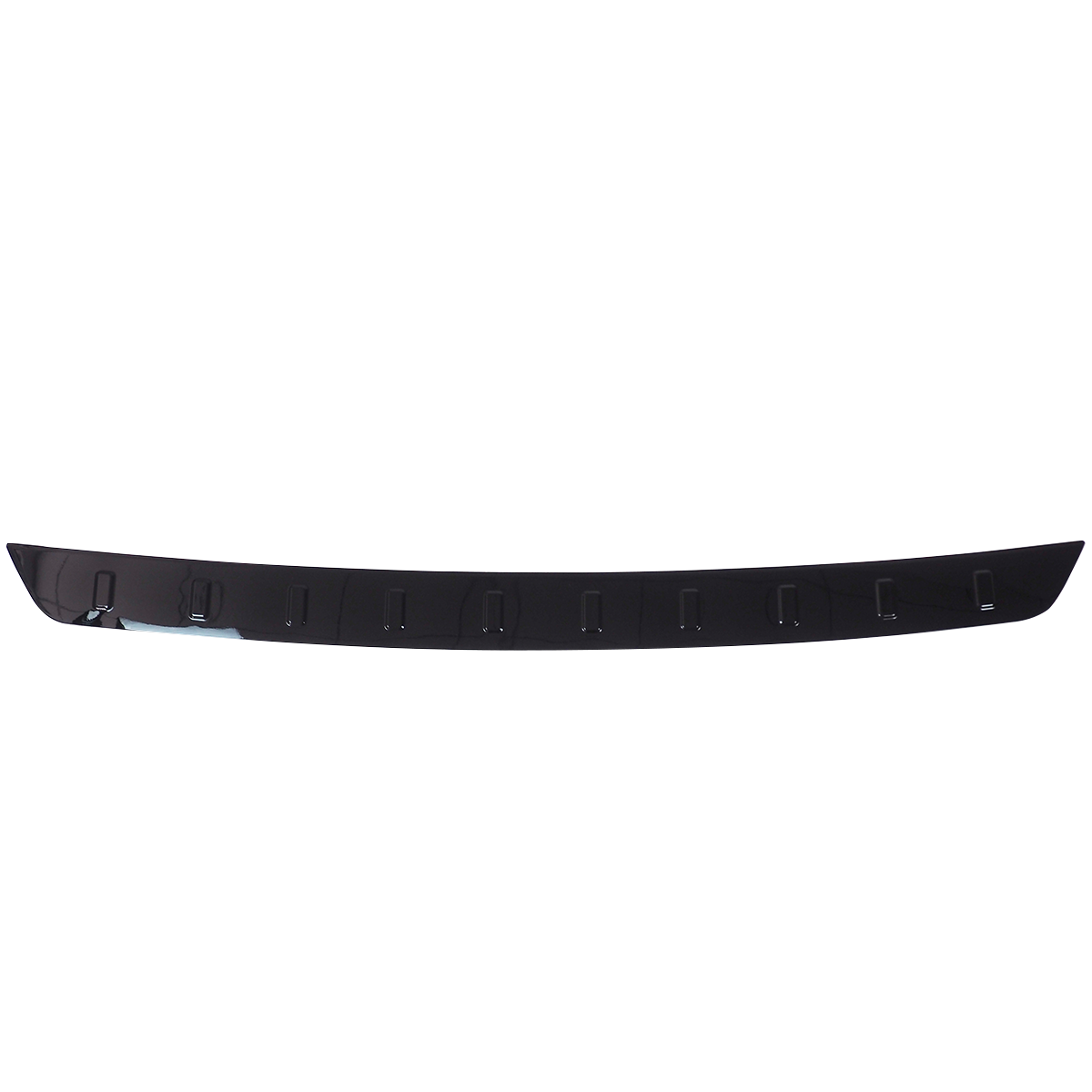 Rear Tailgate Sill Plate for Land Rover Defender 90/110 ¨C Black/Silver Aluminium