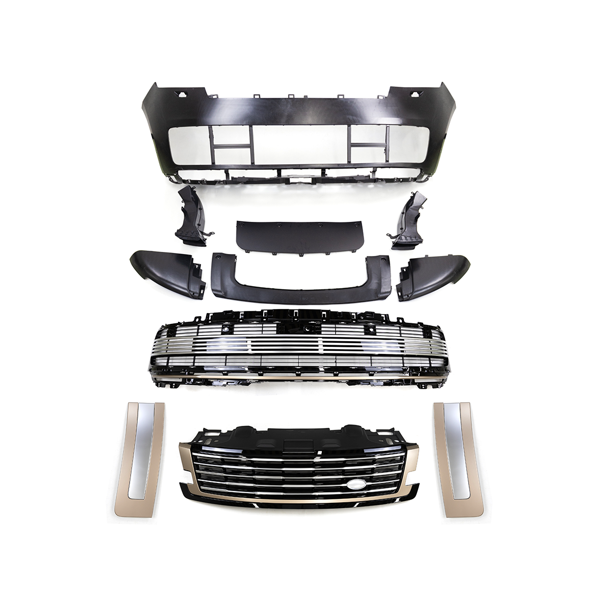 SV-Style Primer Body Kit - PP - Bronze / Silver / Gunmetal - L460