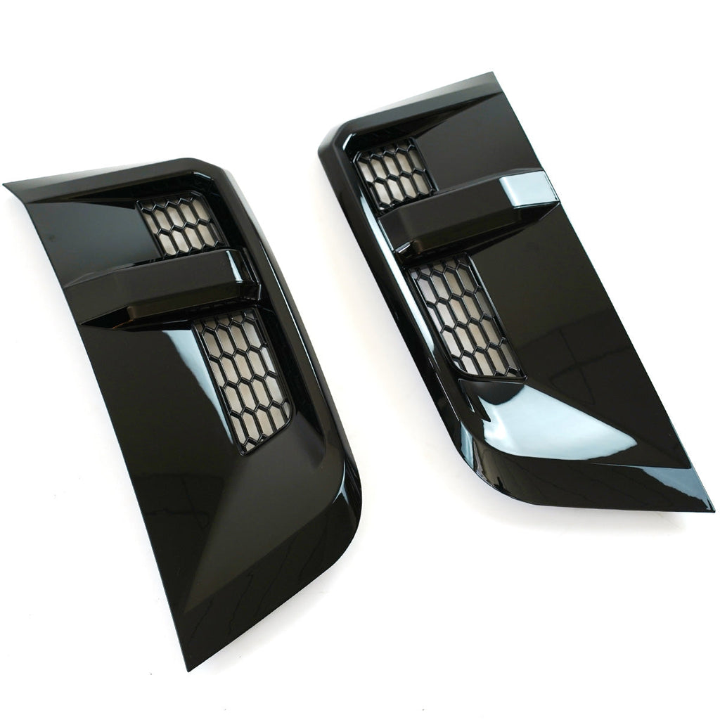 Side Vent Cover | Carbon Fibre / Gloss Black