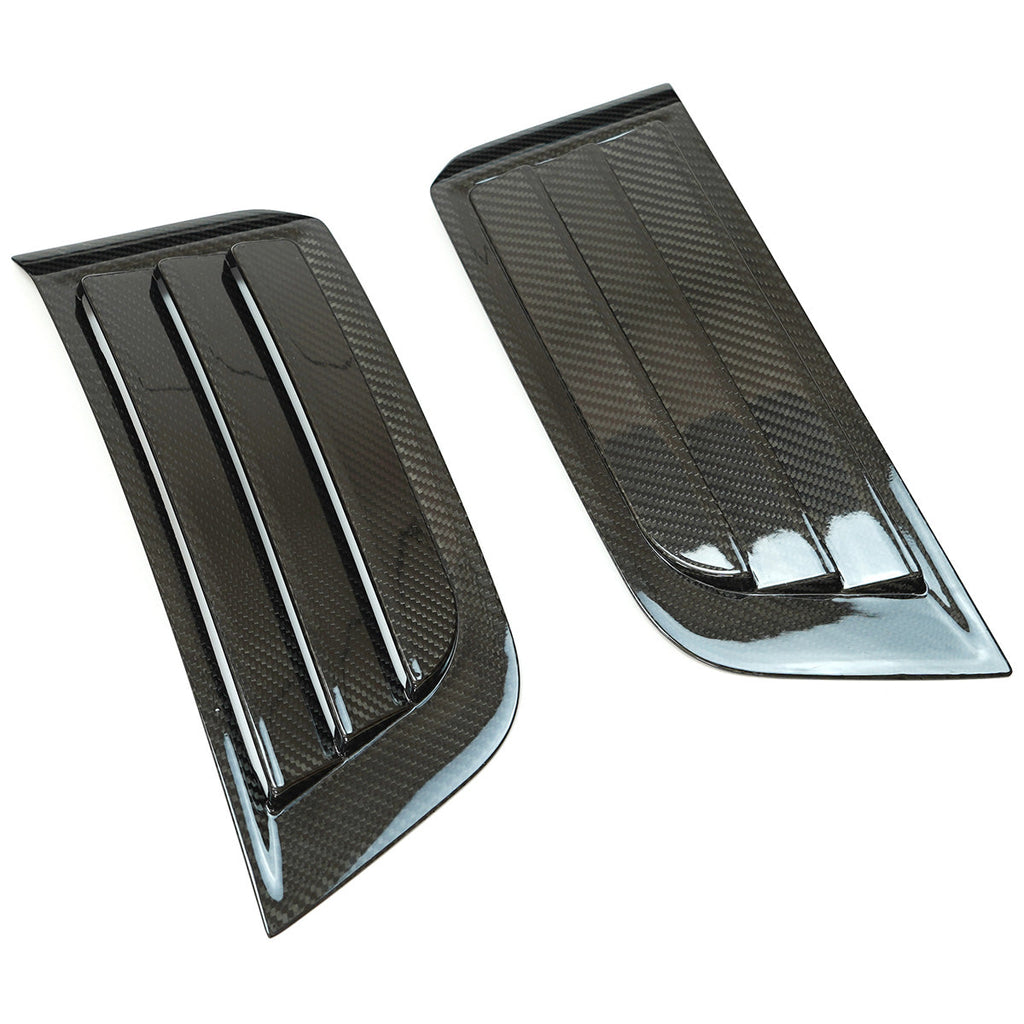 Side Vent Cover | Carbon Fibre / Gloss Black