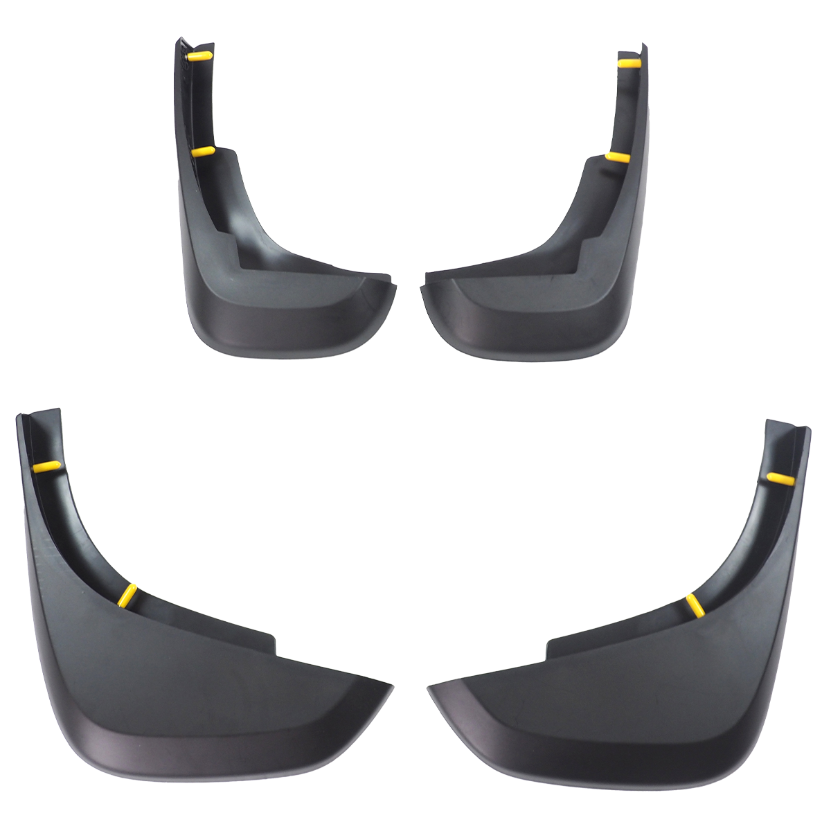 Simple Mud Flaps - Matte Black