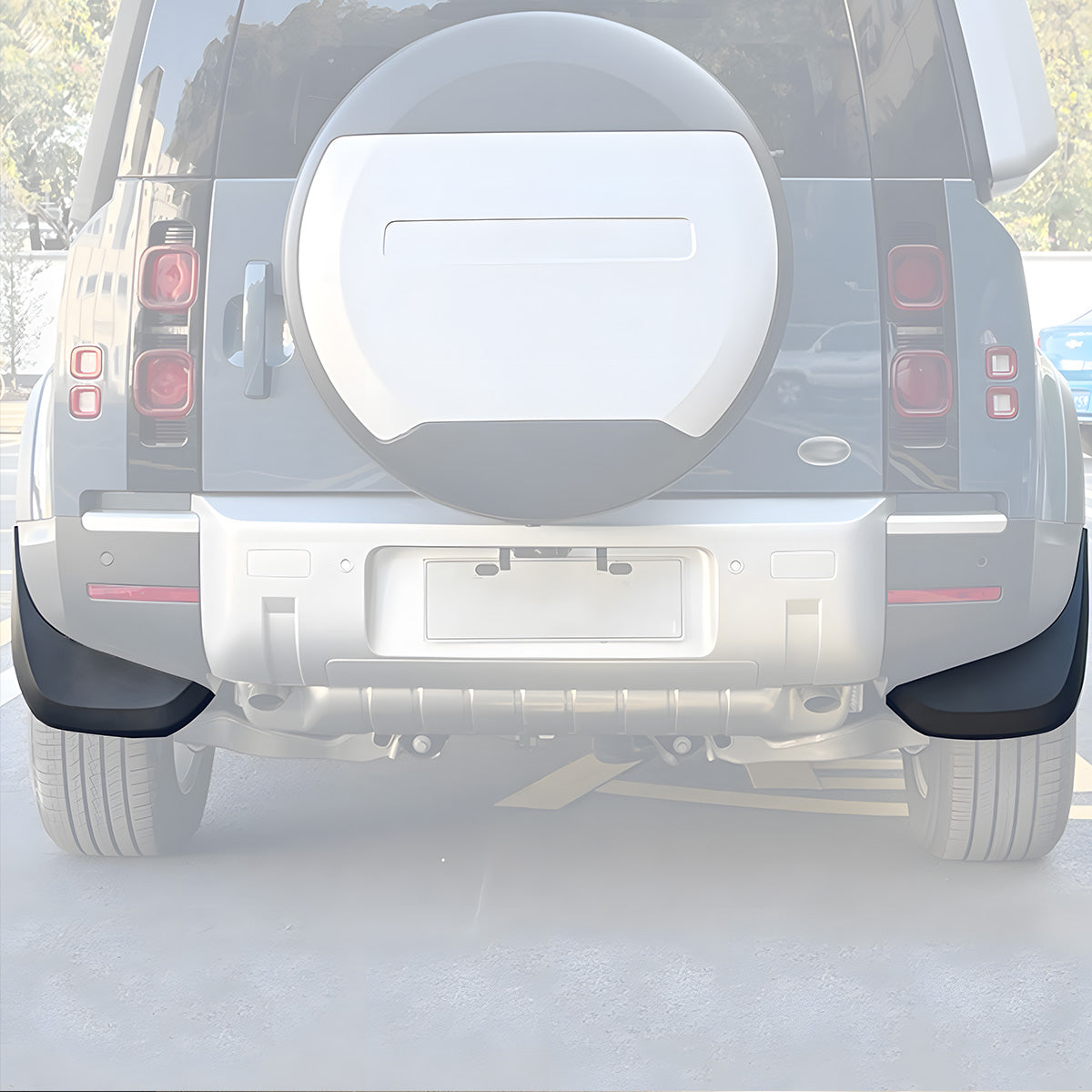 Simple Mud Flaps - Matte Black