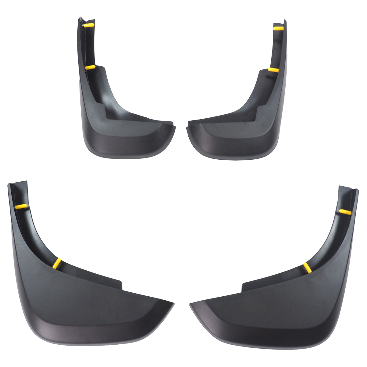 Simple Mud Flaps - Matte Black