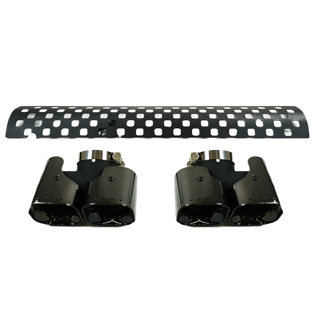 Square Exhaust Tip Kit