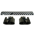 Square Exhaust Tip Kit