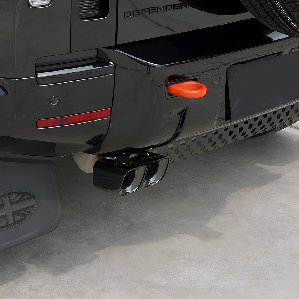 Square Exhaust Tip Kit