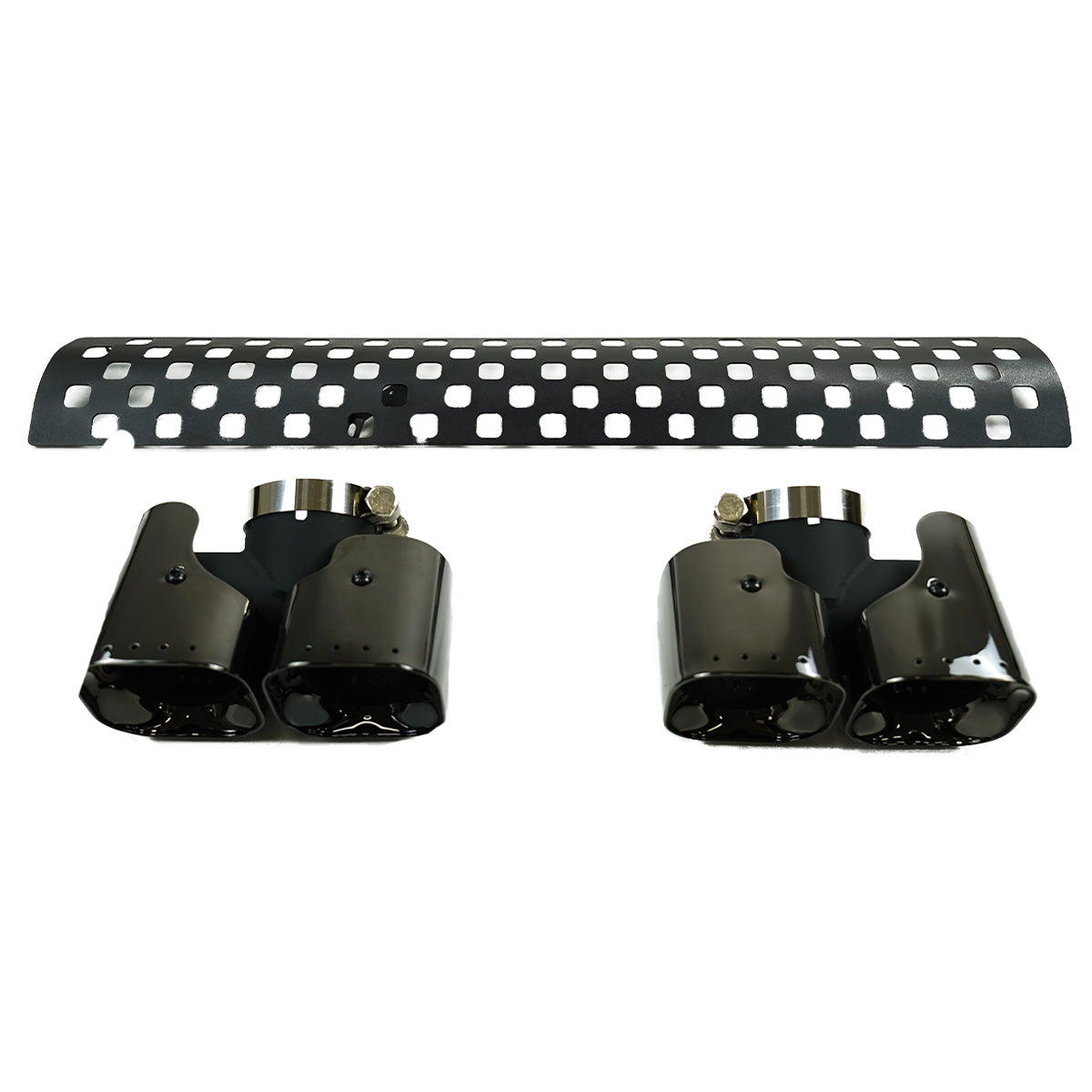 Square Exhaust Tip Kit