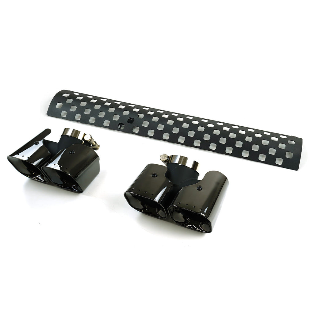 Square Exhaust Tip Kit