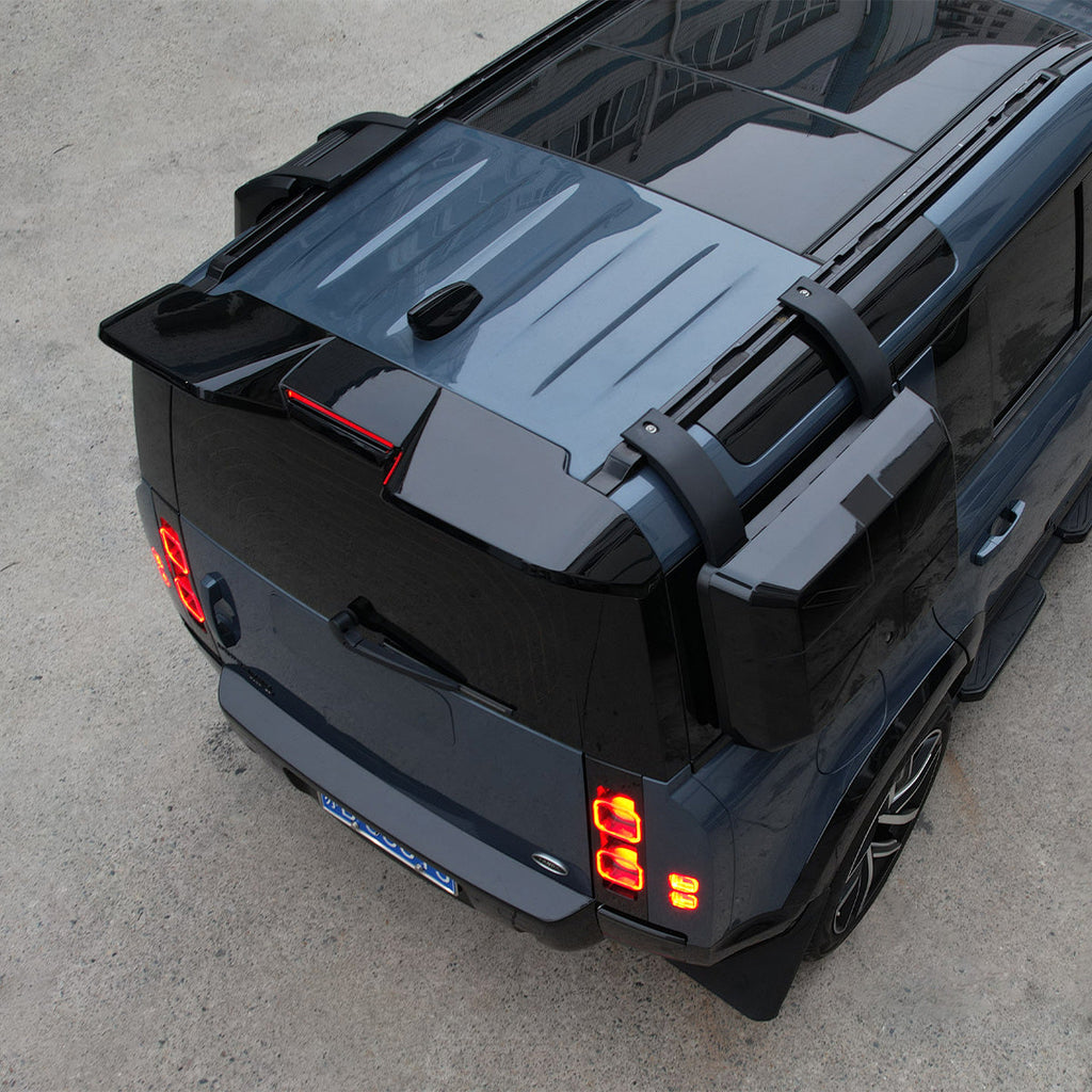 Gloss Black Rear Roof Spoiler