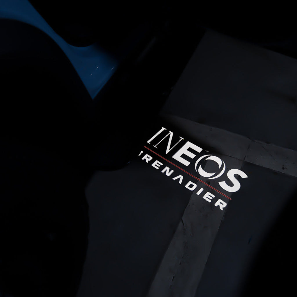 Welcome Door Logo Projector Lights for INEOS Grenadier - 3 Variants (Model / Letter / Red A)