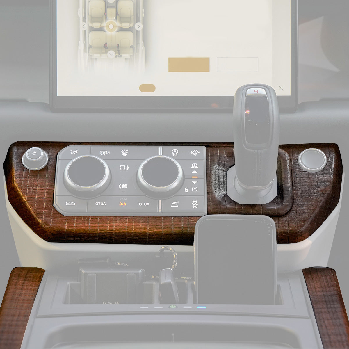 Wood Grain Interior Trim Kit Walnut Finish (LHD & RHD Available)