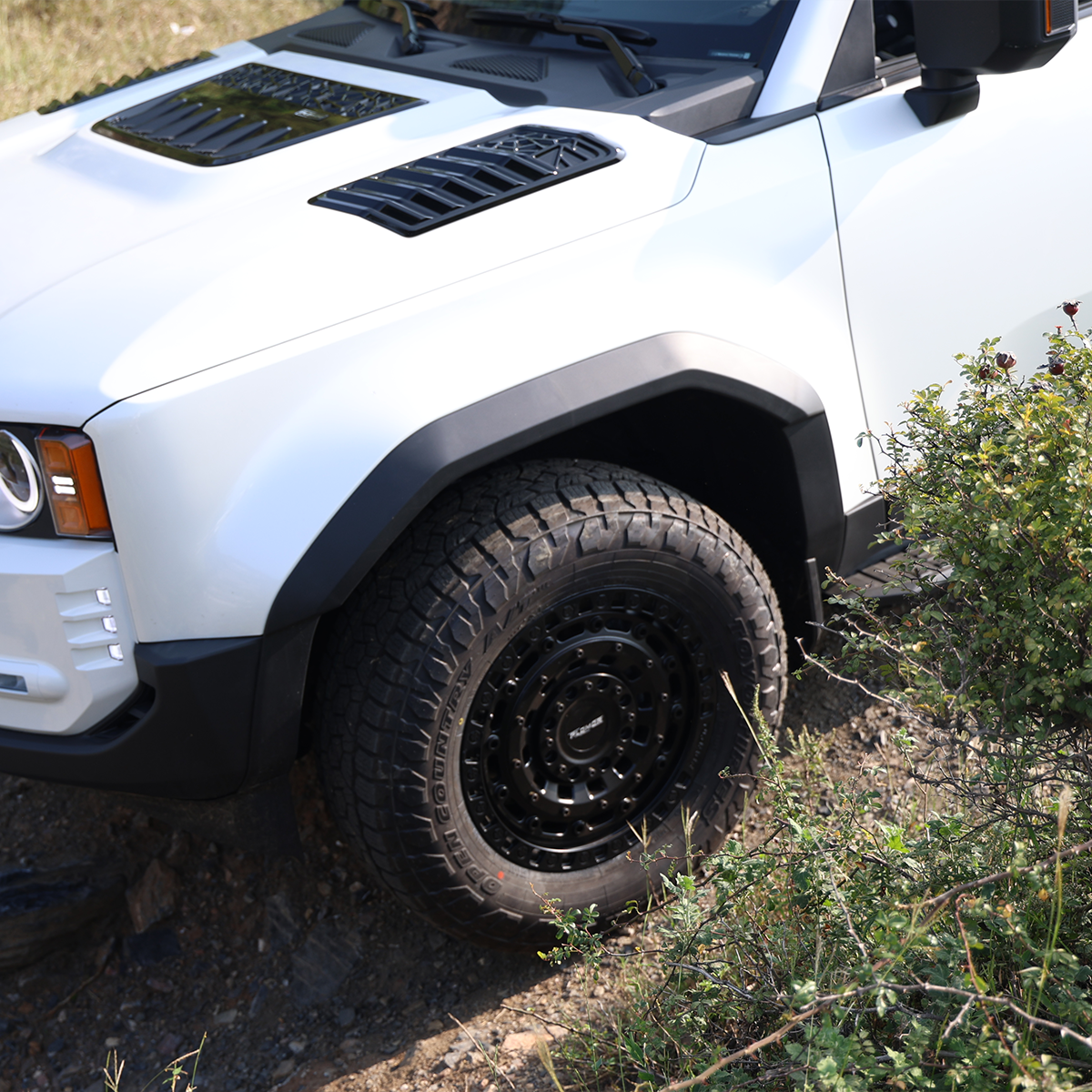 Wide Body Fender Flares for Toyota Land Cruiser LC250 - Matte Black ABS