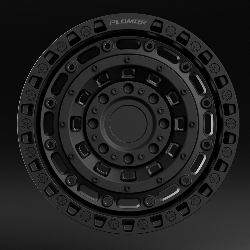 PLOMOR 18-Inch Forged Beadlock-Style Wheels for Toyota Land Cruiser LC250 (2024+)