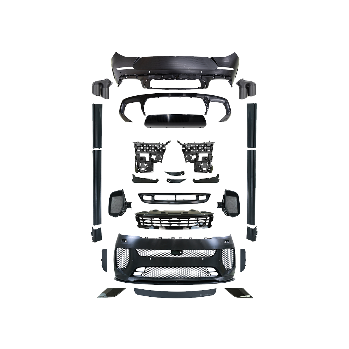 SV-Style Body Kit in ABS and Dry Carbon Fibre for Range Rover Sport L461