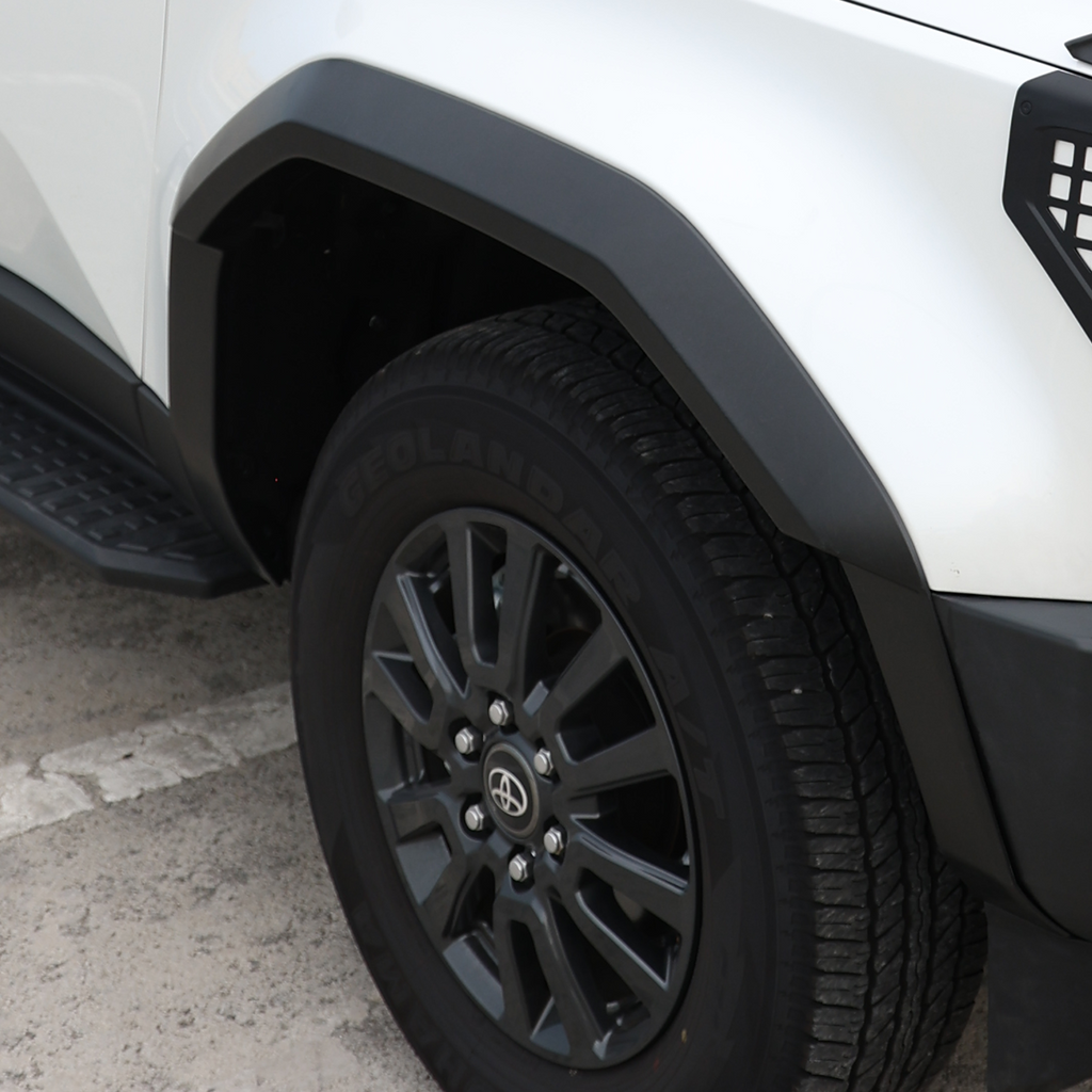 Wide Body Fender Flares for Toyota Land Cruiser LC250 - Matte Black ABS