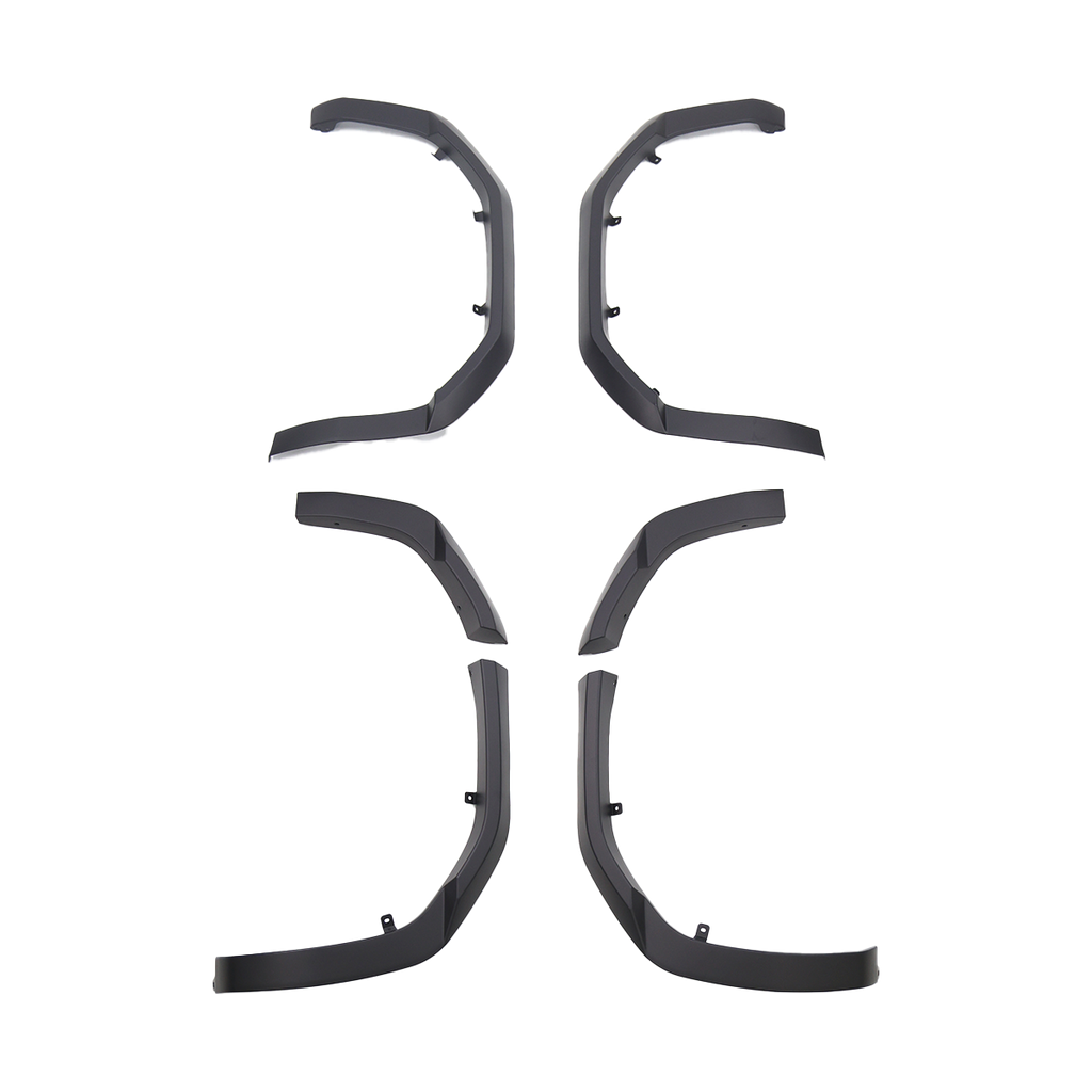 Wide Body Fender Flares for Toyota Land Cruiser LC250 - Matte Black ABS