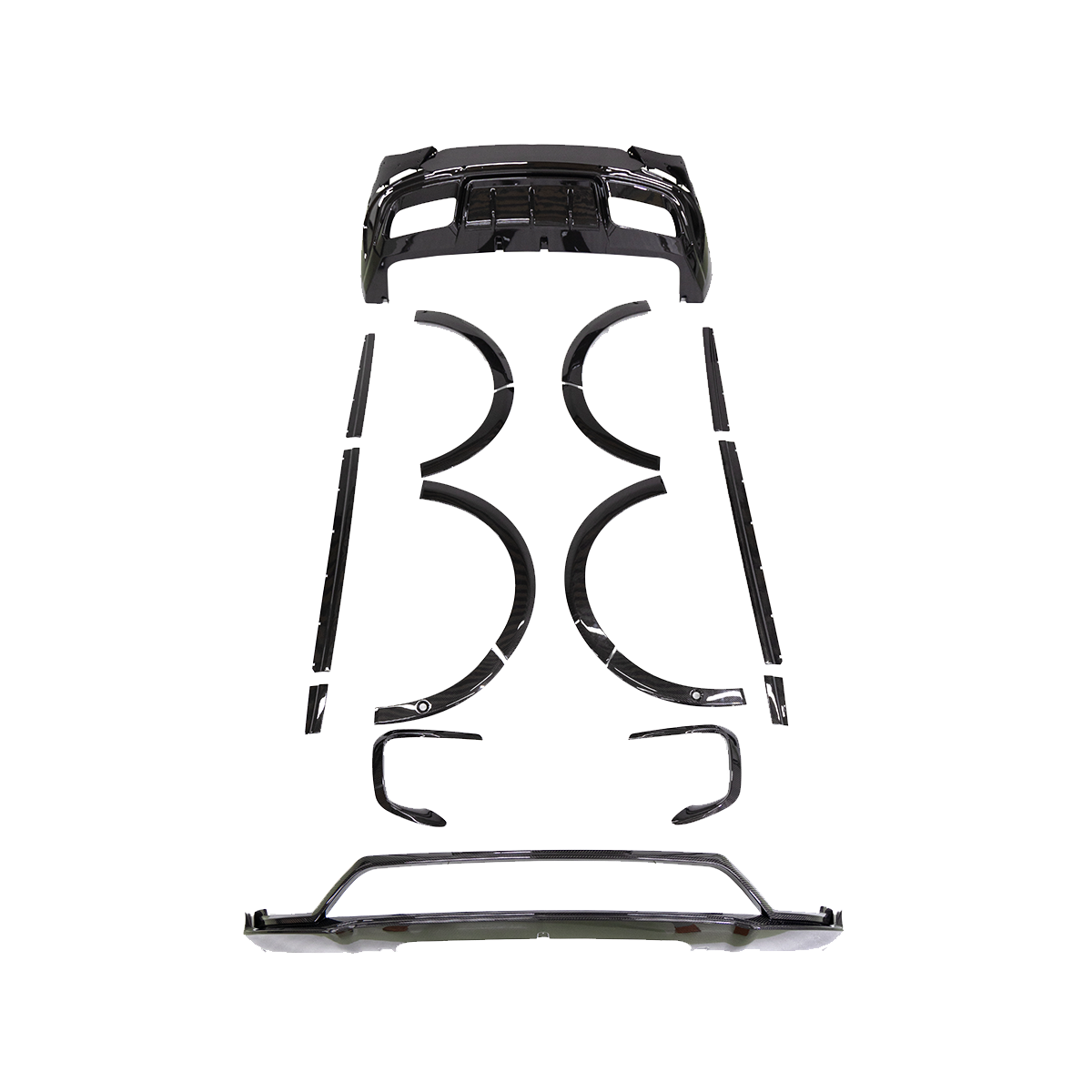 Dry Carbon Fiber Interior Trim Kit - For Range Rover